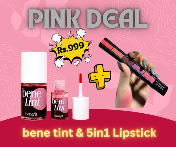 Pink Deal (Benetint + 5in1 Lipstick)